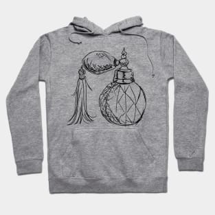 Crystal Perfume Bottle Illustration Hoodie